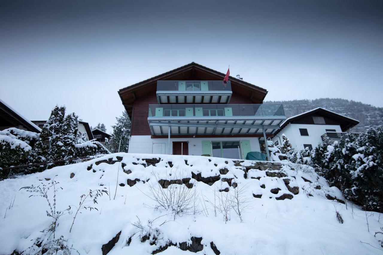 Exklusives Chalet Mit Traumhafter See- Und Bergsicht Seelisberg Esterno foto